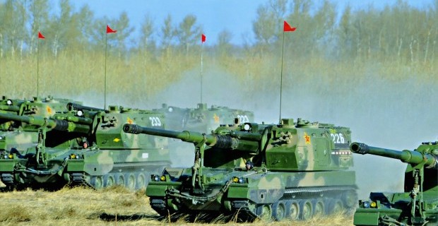 Китайская артиллерия открыла огонь по России. Путин объявил боевую тревогу