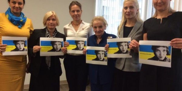 «Счет пошел на часы»: Геращенко призывает европейцев присоединиться к кампании по освобождению Савченко