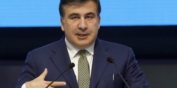 Саакашвили: Олигархические говнометы наращивают по мне беспорядочный огонь